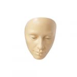 Yinhing Mannequin de Maquillage Complet, Planche de Pratique en Silicone pour la Formation au Maquillage, avec un Mat&eacute;riau Durable et Facile &agrave; Nettoyer, Parfait pour les D&eacute;butants et les (WHITE) (Antilog, neuf)