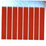 CLISPEED Lot De 50 Lames De Microblading &agrave; Sourcils, 12 Lames Plates En Acier Inoxydable Rouge, Usage Professionnel Pour Maquillage Semi-permanent Des Sourcils (Yeahzl, neuf)