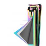 FOMIYES 6pi&egrave;ces Coupe-ongles Acier Inoxydable Avec Motif &agrave; Carreaux Noir Et Color&eacute; Pratique Pour Manucure Facile Et Rapide (Yaoys, neuf)