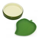 MWUMRCM Bol D'Alimentation Pour Reptiles, 2PC Accessoires Pour Tortues, Nourriture Pour Bol Pour Reptiles En Feuilles, Bol D'Eau Pour Reptiles Pour Tortues, L&eacute;Zards,Hamsters (WU ZHISHUN DE DIAN, neuf)