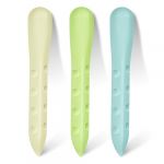 OFFCUP Gommes, 3PCS Gomme Grande Pour Enfants, Coloré Gomme Sans Trace, Antidérapant Gomme pour Crayon école Croquis Dessin Peintures (Bleu, Vert, Jaune) (HOOCHE, neuf)