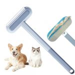 VZU Épilateur pour poils d'animaux - Rouleau anti-peluches réutilisable - Kit d'épilation 4 en 1 avec fonction de nettoyage et de brosse pour canapé, voiture, tapis, lit et vêtements (YAXIRONGKEJI, neuf)