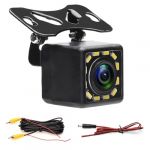 Podofo Camera de Recul pour Voiture Angle de 170 &deg;, 12 LED Cam&eacute;ra de Recul Super Vision Nocturne, Ligne de Guidage de Stationnement &eacute;tanche (podofo Shop, neuf)