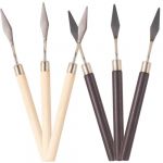 Homoyoyo 6pi&egrave;ces Spatule De Maquillage Acier Inoxydable Spatule Pour Fond De Teint M&eacute;langeur Cosm&eacute;tique Multifonctionnel (meRIoy, neuf)