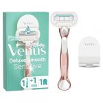 Venus Deluxe Smooth Sensitive Rasoir 1 lame Or rose (SpeedySelect, neuf)