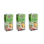 Star Brodo Lot de 3 bouillons v&eacute;g&eacute;tariens liquides riches en saveur 1 l (ROKI SHOP, neuf)