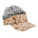 WOFASHPURET Chapeau Perruque R&eacute;utilisable Casquette De Baseball Pour Homme Chapeau D&eacute;coratif Compact Pour Voyage Et Quotidien (Leiyun, neuf)
