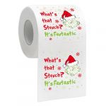 Papier Toilette de Noël Amusant, Décorations de Salle de Bain de Noël, Papier Toilette Fantaisie pour les Fêtes, Cadeaux de Noël Amusants, Articles de Fête (Homythe EU, neuf)