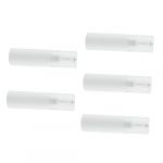 Mikinona Lot De 5 Flacons Compte-gouttes De 15 Ml Avec Bouchon Anti-fuite Pour Liquide De Voyage (Dawn Cedar, neuf)