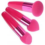 DONFAMDS 3 Pi&egrave;ces Pinceau Pour Fond De Teint Et Correcteur Set D&rsquo;applicateurs Cosm&eacute;tiques Outils De Maquillage Pratiques Pour Usage Quotidien (GENIESFOR, neuf)