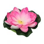 Pompe de Fontaine Solaire 1,4 W, Fontaine de Bain d'oiseaux Nénuphar, Fontaine d'eau Solaire pour Bain d'oiseaux, Jardin, étangs, Piscine, Aquarium, Pompe sans Brosse (Dpofirs, neuf)