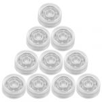 FOMIYES 50 Roulements &agrave; Billes Rotatifs Transparents pour Loisirs Cr&eacute;atifs Base Pivotante Miniature pour Moulins &agrave; Vent Accessoires DIY pour Jouets et R&eacute;paration Pack de 50 Pi&egrave;ces (Family&Personal, neuf)