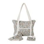 VERTBAUDET Sac &agrave; langer poupon en gaze de coton Retro Flower TU (VERTBAUDET, neuf)