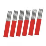 VICASKY Lot De 50 Lames De Microblading Et Lames &agrave; Sourcils En Acier Inoxydable, Taille Standard, Pour Maquillage Permanent F&eacute;minin, Utilisation Professionnelle De Microblading (Micanties, neuf)