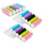 BIUDECO 30 pi&egrave;ces Lot de Embouts &Eacute;ponge D&eacute;grad&eacute;s pour Stylos Manucure Accessoires Rempla&ccedil;ables Mousse Souple Pointe Ronde et Pointue pour Nail Art DIY Bo&icirc;te Portable pour D&eacute;butants et (XUETN, neuf)
