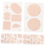 NOLITOY 10feuilles Autocollants Temporaires Visage Motif Halloween Tatouages Ephemeres R&eacute;alistes Pour Halloween (M.Meteorite, neuf)