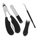 BELLIFFY Ensemble Coupe-ongles 1 Pi&egrave;ce 4 Pi&egrave;ces De Limes &Agrave; Ongles Outils De Coupe-ongles Utiles (Hunation, neuf)