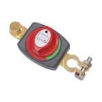 Coupe-batterie - Interrupteur principal de batterie - 12 V - 48 V - Pour voiture, moto, bateau, caravane, yacht, bus, bateau, voyage (A) (BJIE-EU, neuf)