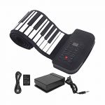 Clavier de Piano 88 Touches Enroulable en Silicone - Portable et Éducatif pour Débutant et Professionnel - Utilisation à la Maison ou sur Scène (Kintams, neuf)