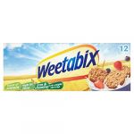 Weetabix - C&eacute;r&eacute;ales - lot de 3 paquets de 12 biscuits (The Marvellous Group, neuf)