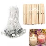 KEPYATI 30 Mèche Bougie, Mèches De Bougies,Autocollants,Mèche De Bougie Coton, Mèches De Bougies Pour La Fabrication De Bougies Diy, Mèches Pour Bougies (YANG  BIN  DE  DIAN, neuf)