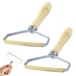 Brosse Anti Poils Animaux(2 Pi&egrave;ce), sp&eacute;cial Brosse Poil Chat et Brosse Poil Chien pour Tapis, Facile &agrave; ramasse Poils Animaux, Arbres &agrave; Chat et Paniers pour Chiens, Wood Color (HU YUAN JIN DE DIAN, neuf)