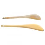 GALPADA 2 pi&egrave;ces Plates de Massage Corne Naturelle Accessoires pour Massage Visage et Corps B&acirc;tons de Grattage Faciaux Lisses Burrs Outils de Soins Portables pour Usage Professionnel et (Hargrove Hare, neuf)