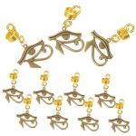 DIYEAH Lot De 20 Barrettes À Cheveux En Métal Pour Tresses Dreadlocks Accessoires Tendance Pour Femmes (Second Speed SS, neuf)