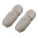 VICASKY Fil Pour Perruque Réaliste Et Fil à Cheveux Tressé, Lot De 2 Pièces, Couleur Gris Clair, Pour Perruque Longue, Accessoires Capillaires Pour Femme, Adaptées Aux Cosplays Et Soirées (Micanties, neuf)
