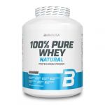 BioTechUSA 100% Pure Whey | Poudre de protéines avec BCAA et Glutamine | Sans gluten, sans huile de palme | 21g de protéines par portion, 2.27 kg, Sans saveur (FitSante, neuf)