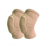 Support De Genou 1 paire de genouill&egrave;res de sport for hommes et femmes, genouill&egrave;res de protection for la danse, le Yoga, le volley-ball, le Football, la course &agrave; pied, le cyclisme, le Tennis(Beige,L) (Jinyu-UK, neuf)
