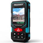 Telemetre Laser 100m, MiLESEEY Outil de Metre Laser, Connectez Votre téléphone Via l'application, Rechargeable avec caméra pointfinder, Technologie P2P, 2''LCD Rétroéclairage télémètre Laser (MileseeyDirect, neuf)