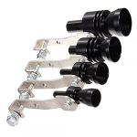 MOMOALA &Eacute;chappement Noir Faux Turbo Sifflet Pipe Sound Silencieux Blow Off Valve Bov 1 PC- XL (Alamor, neuf)