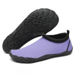 Mishansha Chaussures Aquatiques Homme Femme Chaussure d'eau Chausson de Plage pour Piscine Mer Baignade Plongée Violet,GR.40 (Baostyleshop, neuf)