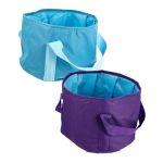 Healeved 2pièces Bassin De Bain Pour Seau De Trempage Et Portable Pour Camping Et Voyage Et Bleu (Accompany JY, neuf)