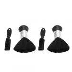 Brosse à Barbe, Mousse de Mousse Créant Kit de Brosse à Raser pour les Hommes avec une Poignée Non Glissante, Légère et Portable, Adaptée au Salon, à la Maison et à la Voyage (Antilog, neuf)