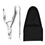 NULYLU 1ensemble Kit De Pince à Ongles Durable Avec Étui Coupe-ongles Et Pédicure Et Épaissis Outil Pratique Et Léger (Kopouy, neuf)