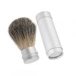 Healeved 1pièce Blaireau De Rasage Pour Homme Avec Manche Aluminium Et Poils De Blaireau Brosse à Raser Pour Application Douce De Mousse Barbe (Sonieg, neuf)