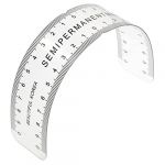 Healifty Tatouage Règle d'Arc Brodé Sourcils Règle De Tatouage Plastique Règle d'Arc De Positionnement Permanent Approprié Pour Les Femmes (Beauty Imagine Space, neuf)