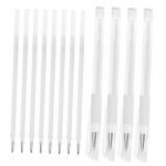 MUCKLILY Stylo De Tatouage Sourcils De Marqueurs Blancs Solide Pointe Fine Pour Maquillage Permanent Et Dessin Pr&eacute;cis Usage Manuel Confortable (Senike, neuf)