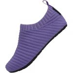 SAGUARO Chaussons de Enfants Doux Antidérapantes Pantoufle de Garçon Fille Respirant Léger Chaussettes Confortable Bébé Slippers Intérieur Extérieur, Slipper Violet 20/21 (hasimple, neuf)