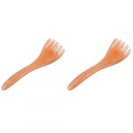 Gatuida 2 Pièces De Brosse Massage Cuir Chevelu, pour Soin Cuir Chevelu, Massage Tete, Détendez Tete, Multi-Fonctionnelle De Poche Brosse Massante Chevelu (Queenie ruy, neuf)