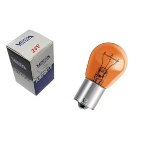 VEGA 10 ampoules Clignotant PY21W BAU15S Orange teint&eacute; masse 24V (VEGA AUTO MOTO, neuf)