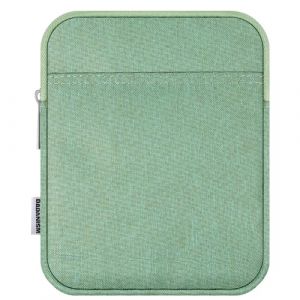 Dadanism 6-7 Pouces Housse Protectrice Pochette Nylon pour 7" Nouveau Kindle Paperwhite et Kindle Colorsoft Signature Edition, 6" Kindle 11e Génération, Kindle Oasis/Tolino eReader, Vert Matcha (Buyjoyful, neuf)