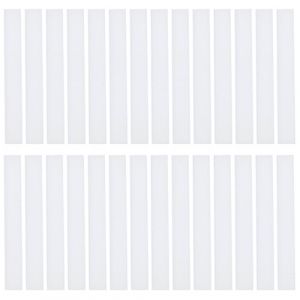 MUSISALY 50 pi&egrave;ces Autocollants &Eacute;ponge Protectrice pour Accessoire et pour Visage Fournitures de pour Adultes Blanc (YangF, neuf)