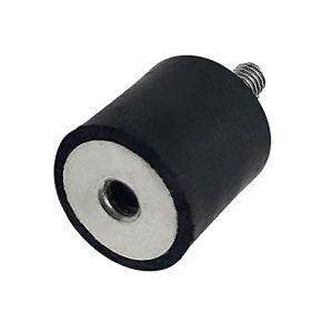 DOJA INDUSTRIAL | Silent Bloc M4 | Anti Vibration | Mâle X Femelle 15x15 MM | 4 Pcs | En Caoutchouc | pour Groupe Electrogene Silencieux, Compresseur Voiture, Climatiseur sur Equerre Metal... (DOJA Barcelona, neuf)