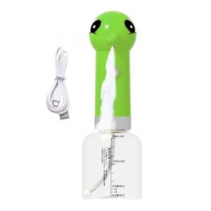 Bomefoi Machine &eacute;lectrique de nettoyage de mousse pour chien, distributeur automatique de savon pour chien pour le bain &ndash; Mousse rechargeable pour salle de bain, baignoire, cuisine, baignoire, &eacute;vier (youjinlin, neuf)