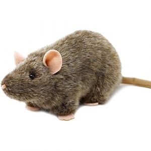 VIAHART Reuben Le Rat - Souris en Peluche 18 cm - par Tiger Tale Toys (Fast Media Ships From USA, neuf)