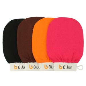 BiJun Gant Exfoliant Corps, Gant Exfoliants Kessa Gommage, Gant de Crin Exfoliants pour le Corps, Gant Gommage Corps pour la Douche ou le Bain à la Maison pour l'élimination des peaux mortes (BiJun fr, neuf)