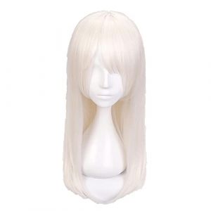 60cm Fate/kaleid liner Illyasviel von Einzbern Wig Cosplay Costume Fate stay night Synthetic Hair Halloween Party Wigs + Wig Cap (good stuff A, neuf)